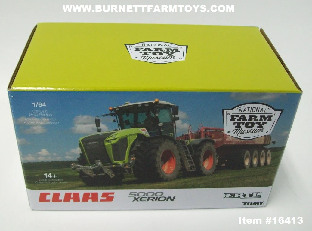Item #16413 Claas 5000 Xerion National Farm Toy Museum Edition Tractor - 1/64 Scale - Ertl / Tomy - Image 5