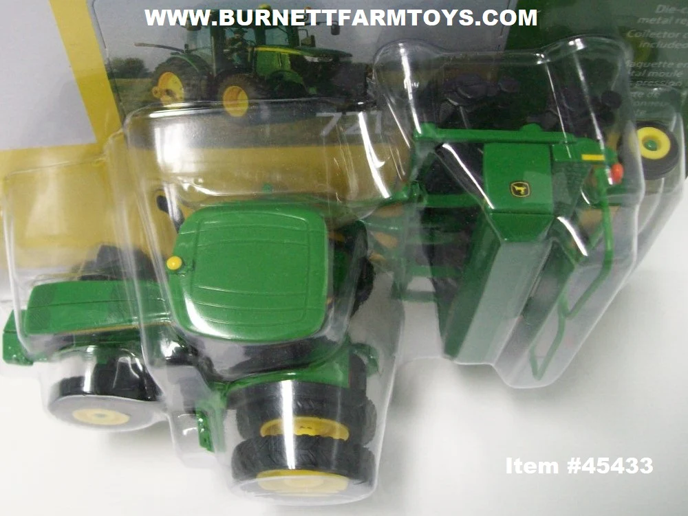 Item #45433 John Deere 7215R with 1590 Grain Drill - 1/64 Scale - Ertl - Image 4