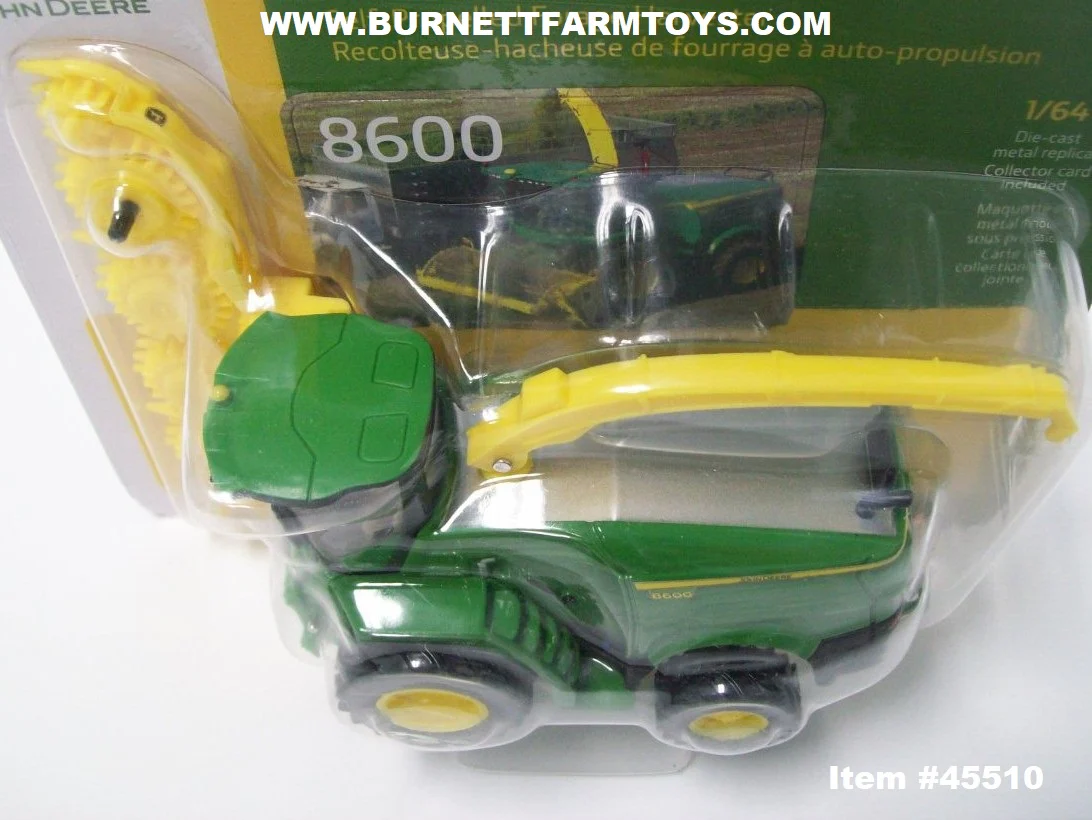Item #45510 John Deere 8600 Self-Propelled Forage Harvester - 1/64 Scale - Image 4