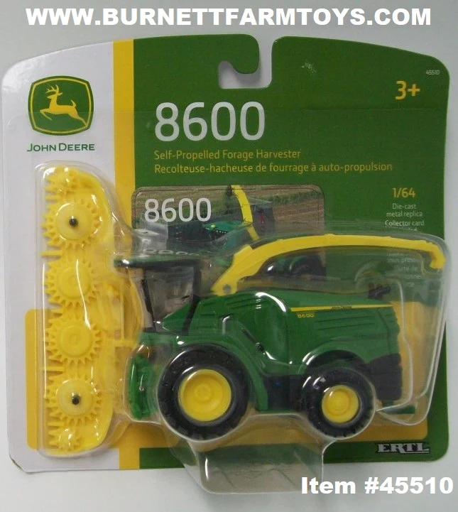Item #45510 John Deere 8600 Self-Propelled Forage Harvester - 1/64 Scale - Image 5