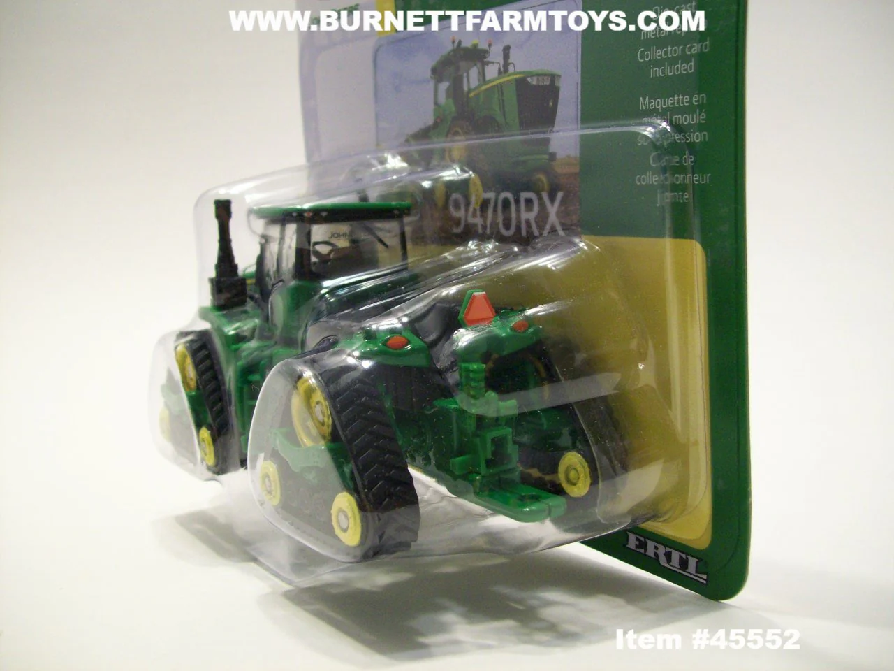 Item #45552 John Deere 9470RX Narrow Tracked Tractor - 1/64 Scale - Image 3