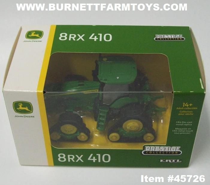 Item #45726 John Deere 8RX 410 Track Tractor Prestige Collection - 1/64 Scale - Image 5