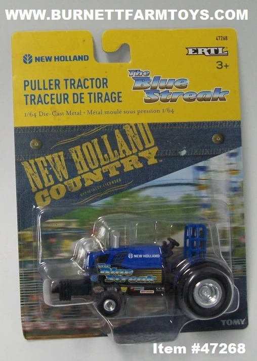 Item #47268 New Holland The Blue Streak Pulling Tractor - 1/64 Scale - Ertl / Tomy - Image 5
