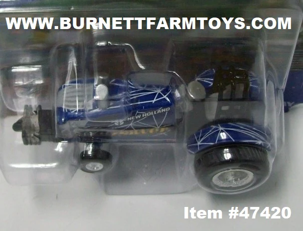 Item #47420 New Holland Blue Power Pulling Tractor - 1/64 Scale - Ertl / Tomy - Image 4
