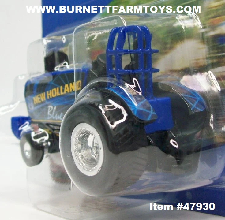 Item #47930 New Holland Blue Power Pulling Tractor - 1/64 Scale - Ertl / Tomy - Image 3
