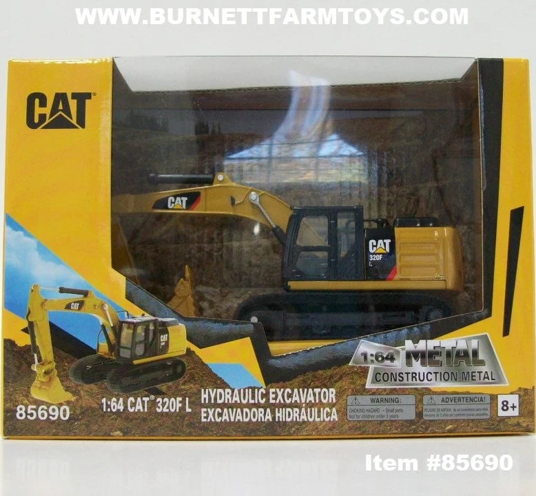 Item #85690 CAT 320F L Hydraulic Excavator - 1/64 Scale - Image 5