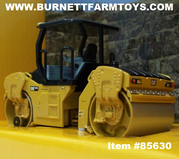 Item #85630 CAT CB-13 Tandem Vibratory Roller with ROPS - 1/64 Scale - Image 3