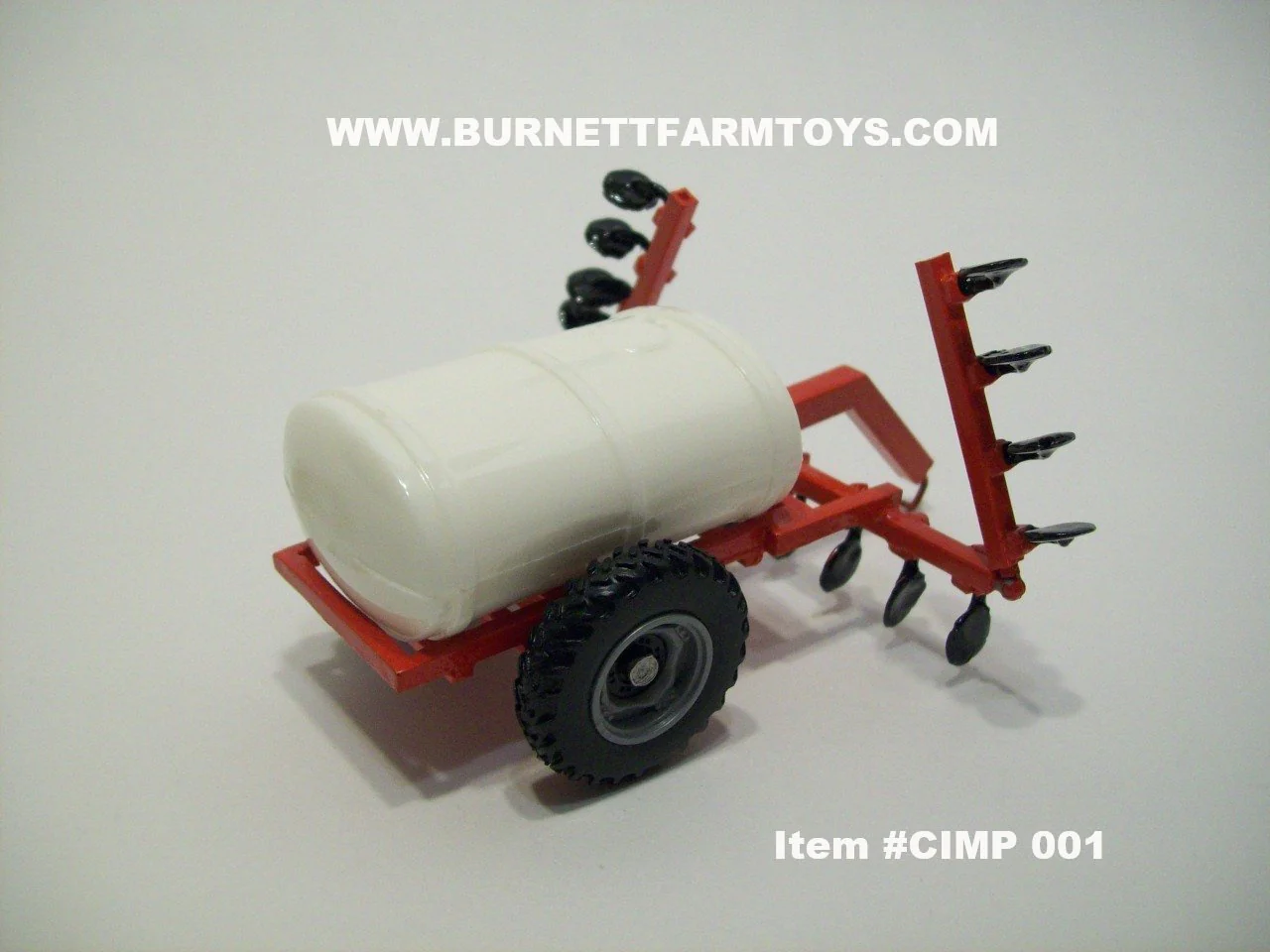 Item #CIMP 001 Red Frame / White Tank 15-Knife Applicator - Image 3