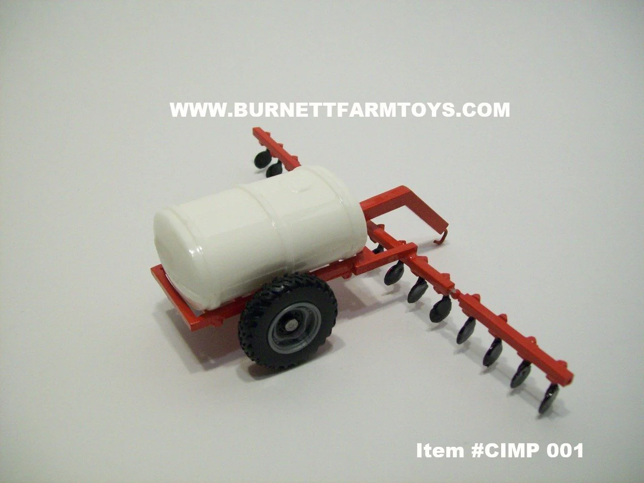 Item #CIMP 001 Red Frame / White Tank 15-Knife Applicator - Image 4