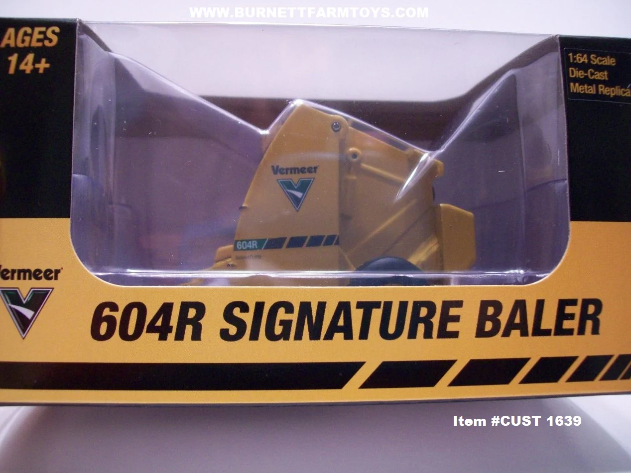 Item #CUST 1639 Vermeer 604R Signature Round Baler - Image 5