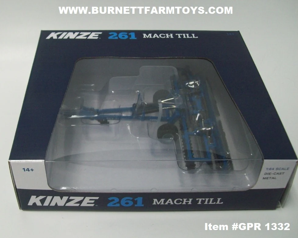 Item #GPR 1332 KINZE 261 Mach Till - 1/64 Scale - SpecCast - Image 4