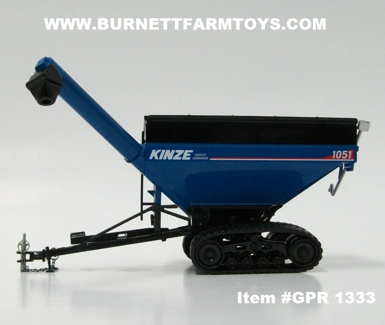 Item #GPR 1333 KINZE 1051 Grain Cart with Tracks - 1/64 Scale - SpecCast - Image 3