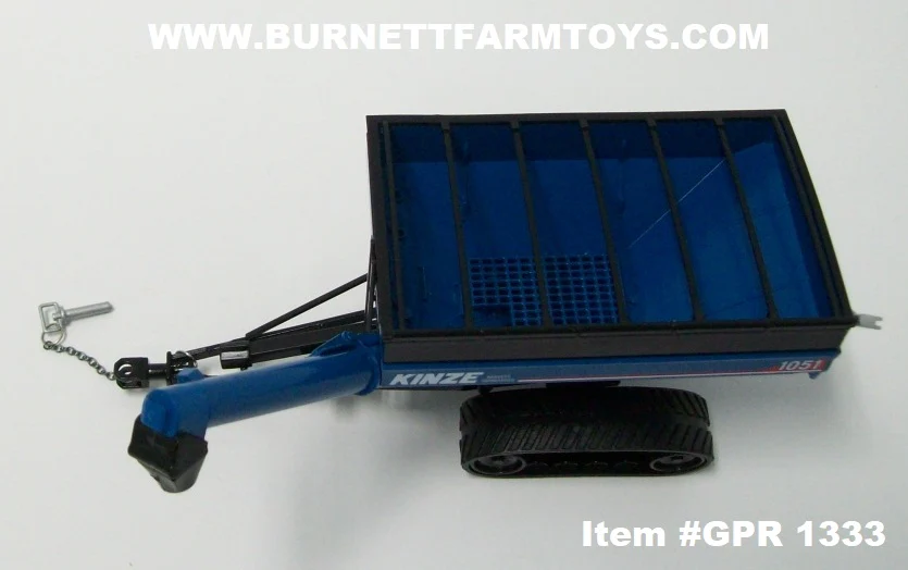 Item #GPR 1333 KINZE 1051 Grain Cart with Tracks - 1/64 Scale - SpecCast - Image 4
