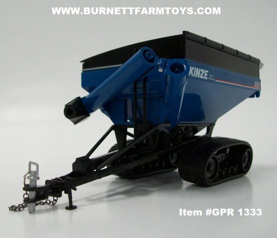 Item #GPR 1333 KINZE 1051 Grain Cart with Tracks - 1/64 Scale - SpecCast - Image 5