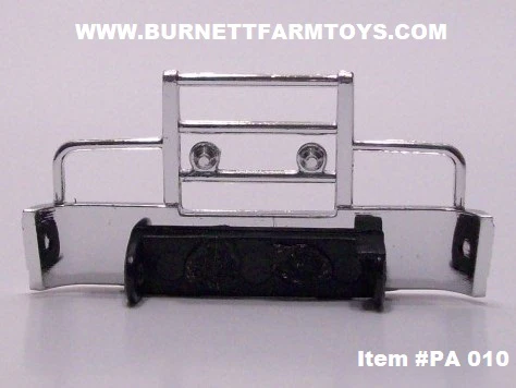 Item #PA 010 Die-Cast Promotions Chrome Plastic Front Grill Guard Bumper for Semi Tractor Cab - 1/64 Scale - Image 3