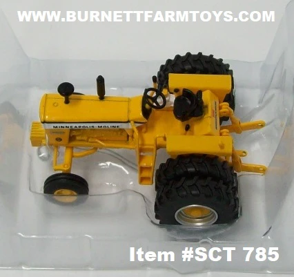 Item #SCT 785 Minneapolis Moline G-1000 Vista Tractor with Dual Rears - 1/64 Scale - SpecCast - Image 4