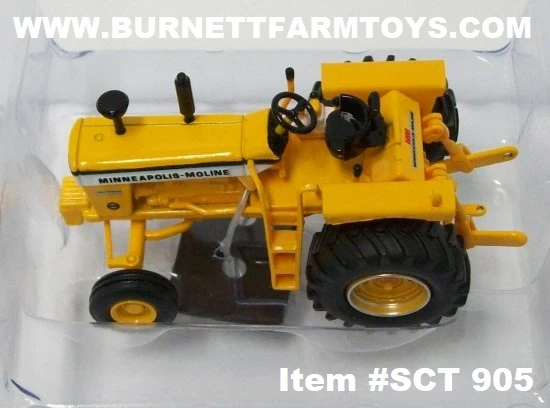 Item #SCT 905 Minneapolis Moline G1000 Vista Wide Front Tractor with Open Station - 1/64 Scale - SpecCast - Image 4