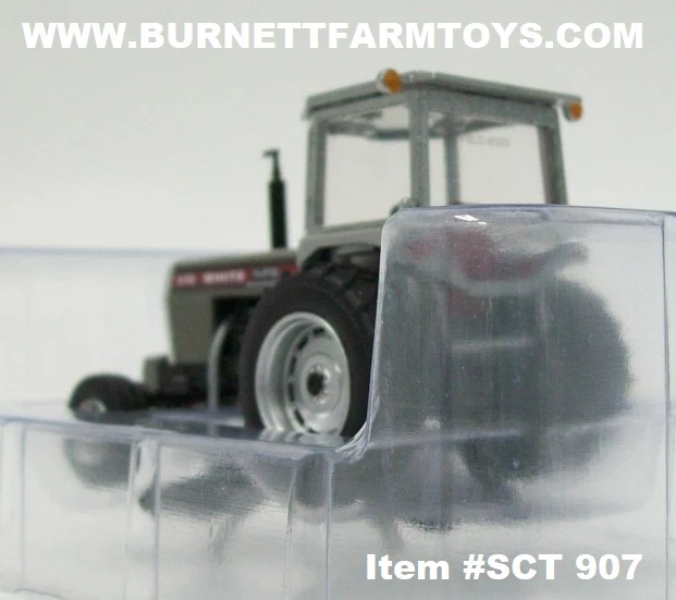 Item #SCT 907 White 2-110 Wide Front Tractor with Cab - 1/64 Scale - SpecCast - Image 3