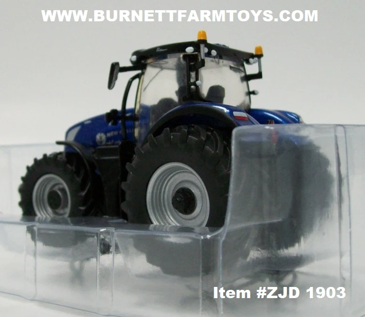 Item #ZJD 1903 New Holland T7.315 Blue Power Tractor - 1/64 Scale - SpecCast - Image 3